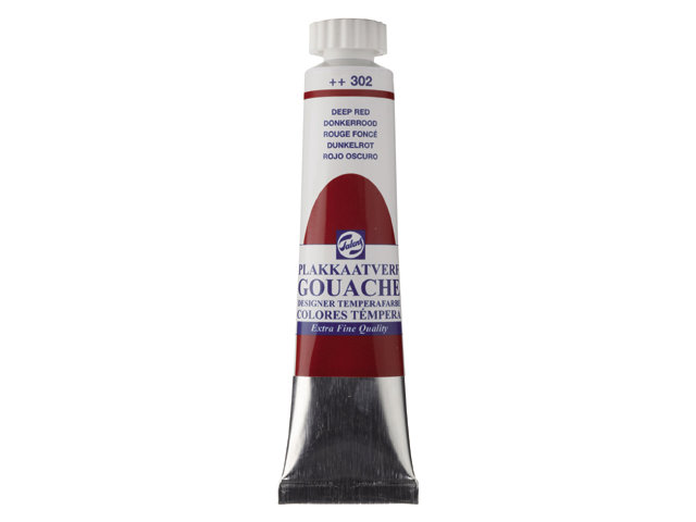 GOUACHE 20ML DEEP RED