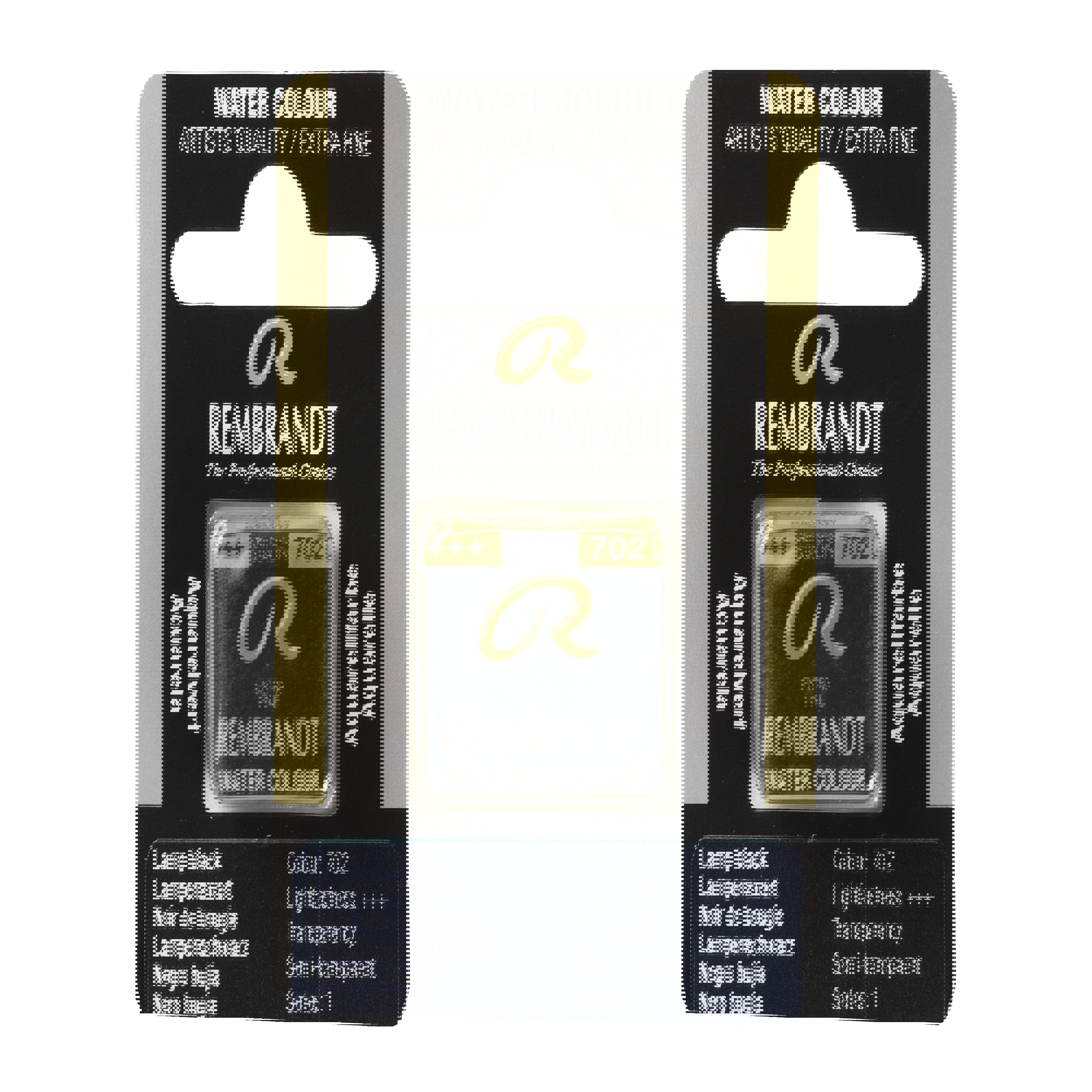 Rembrandt Watercolour Pan B Lamp Black 1 piece