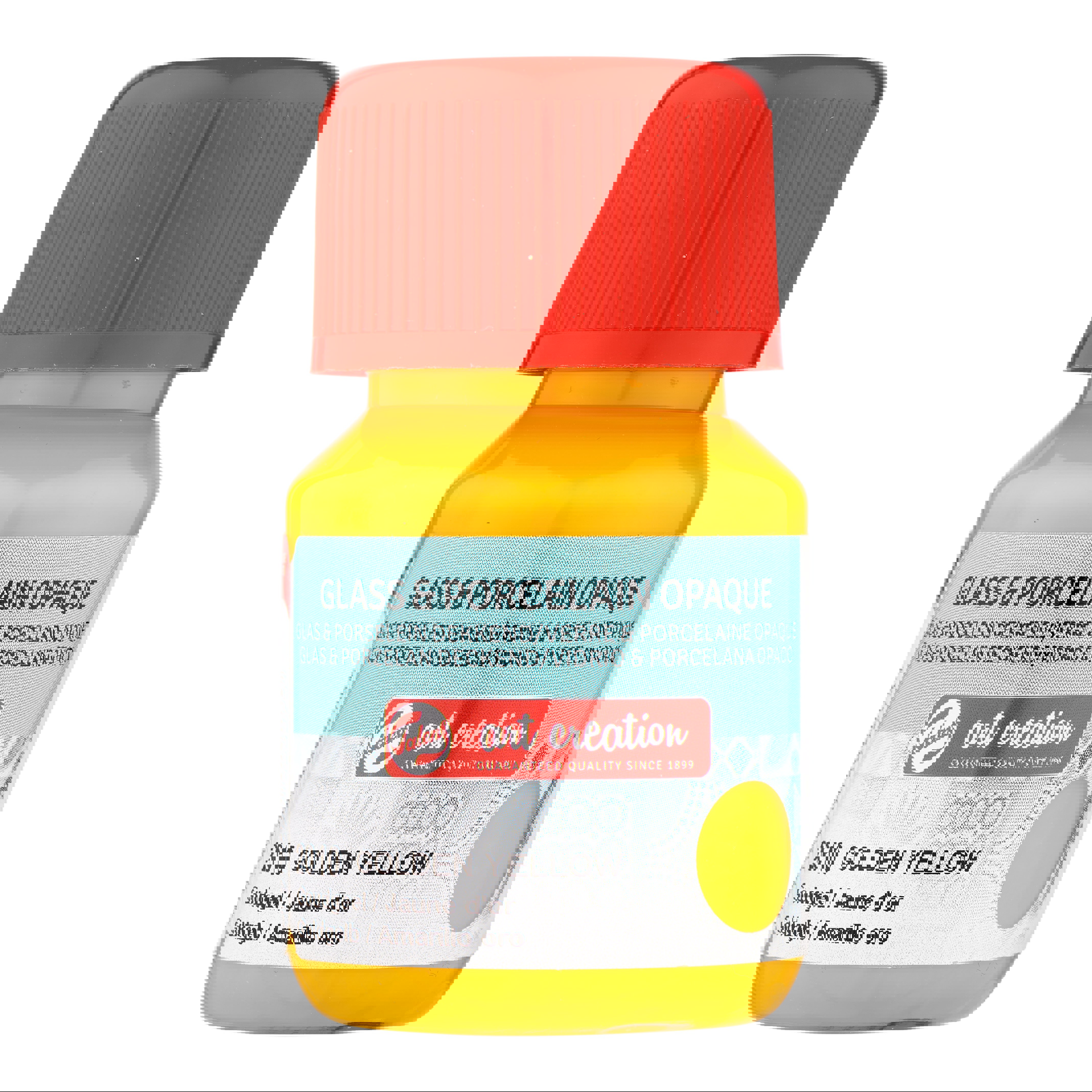 Talens Art Creation Glass & Porcelain Opaque Bottle 30 ml Golden Yellow