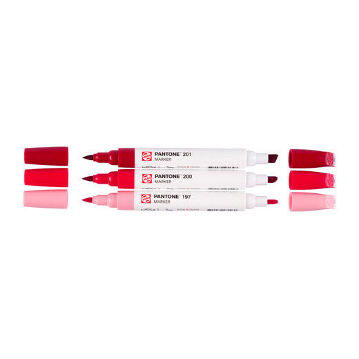 Talens Pantone Set Red x3 Markers Thumbnail