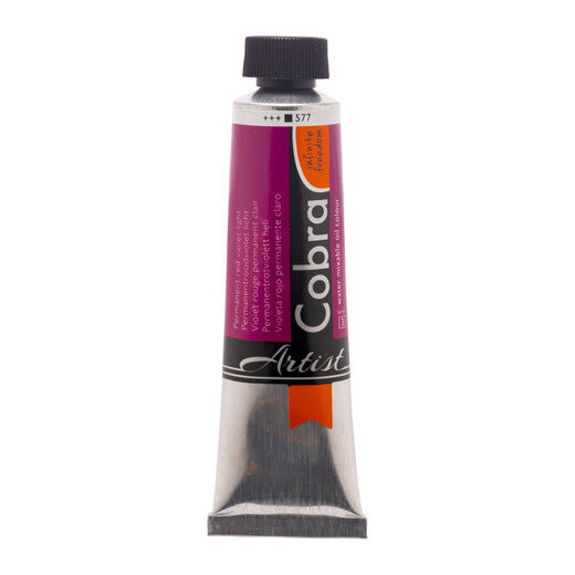 Cobra Artist Oil Colour Tube 40 ml Permanent Red Violet Light