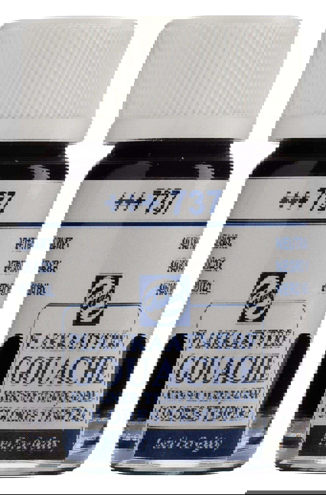 Talens Gouache Extra Fine Quality Bottle 16 ml Neutral Black