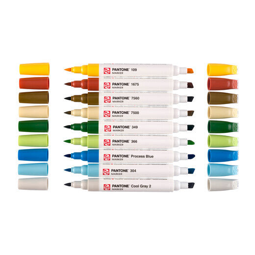 Talens Pantone Set Nature x9 Markers Thumbnail