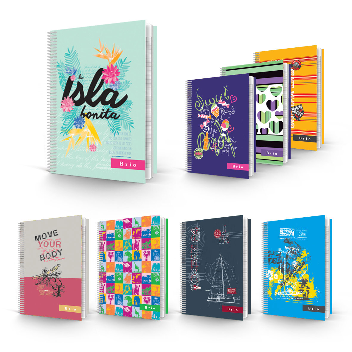 BRIO Un Bk Inv Photo Spiral 60g Sey72sh L/O21X27.5