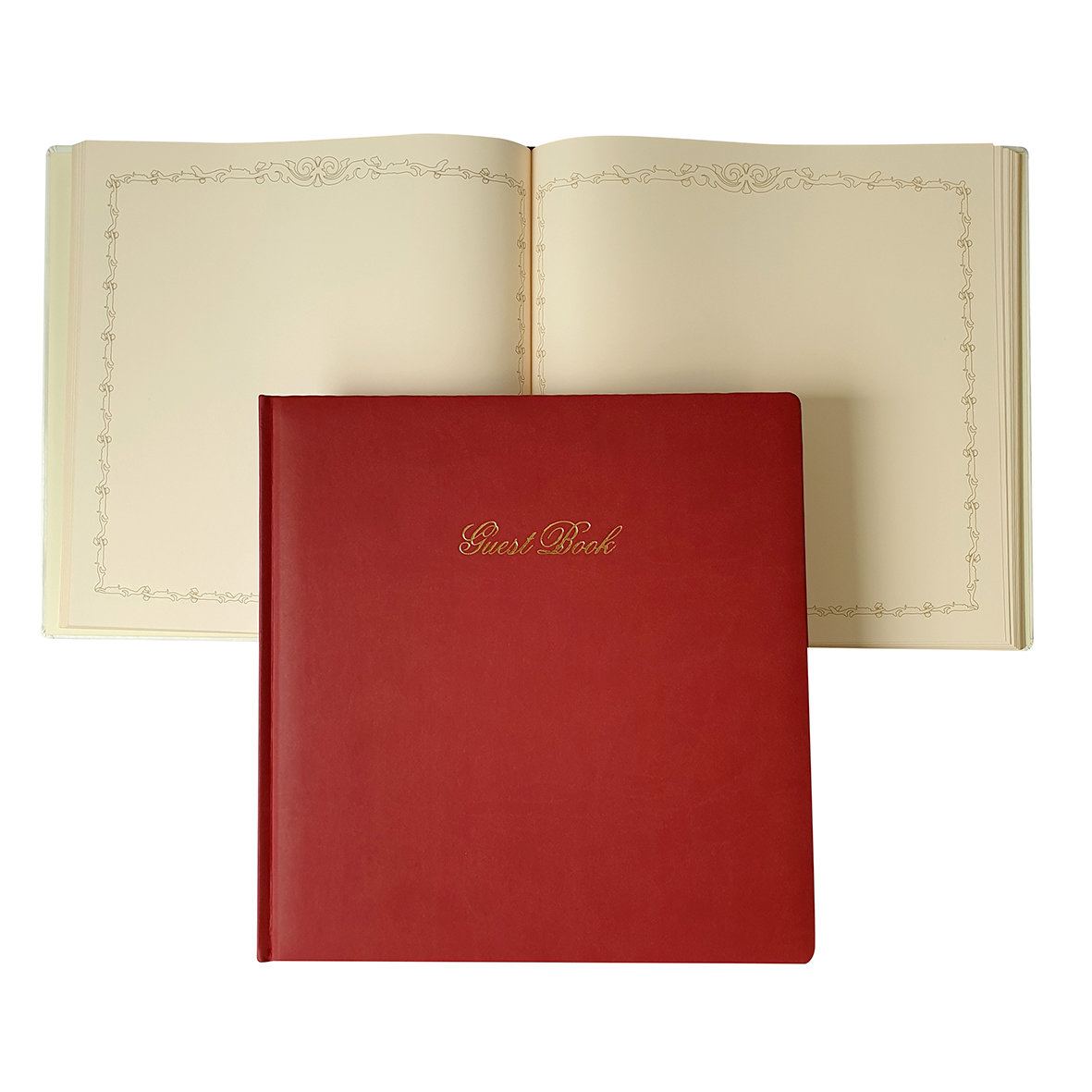 GOLD Book PU 100gsm Gilded 100sh 29x29cm