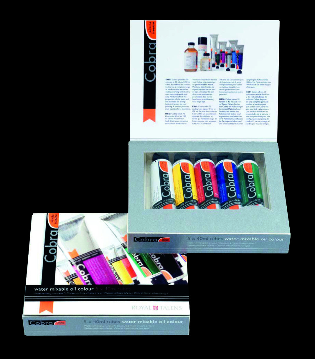 COBRA ART STARTER SET 5X40ML