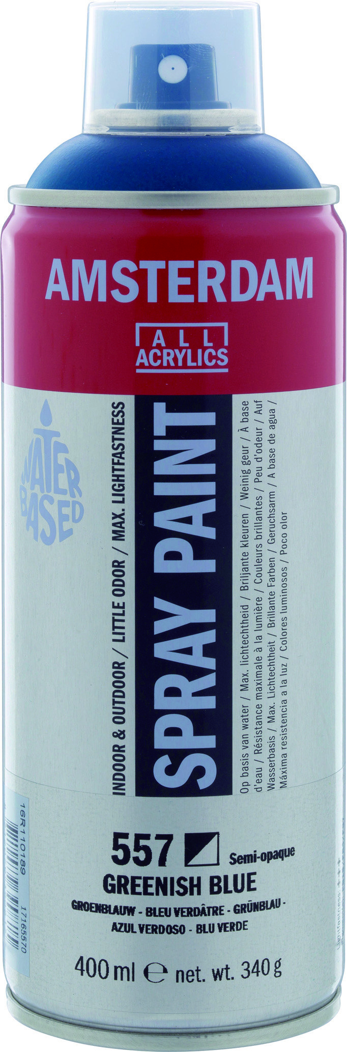 AAC SPRAY 400ML GREENISH BLUE