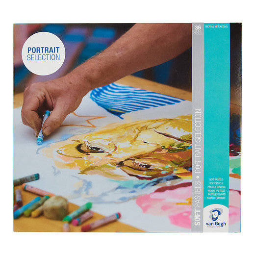 Van Gogh Soft pastel portrait selection set | 36 colours Multicolour