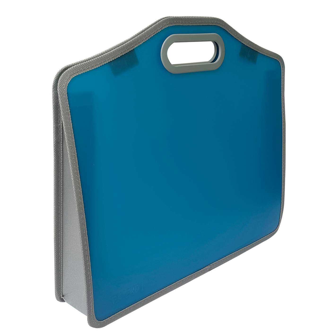 OPALINE School file- Velcro Closure- FC- Blue