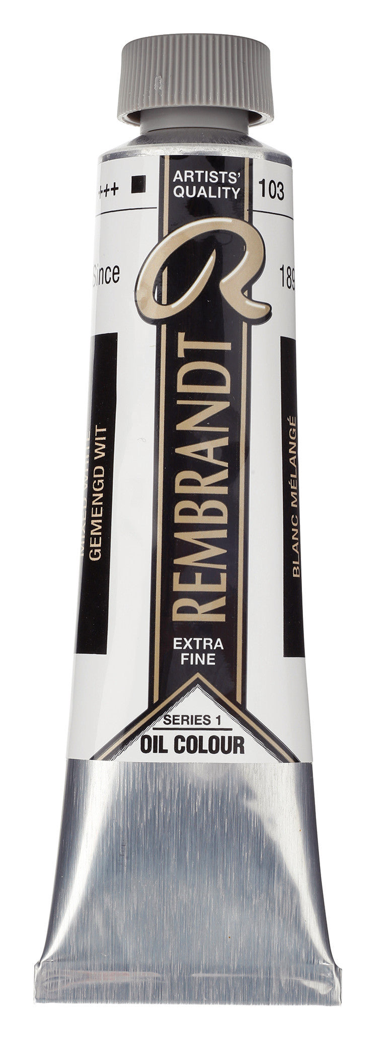 Rembrandt Oil Colour Tube 40 ml Mixed White (Safflower Oil)