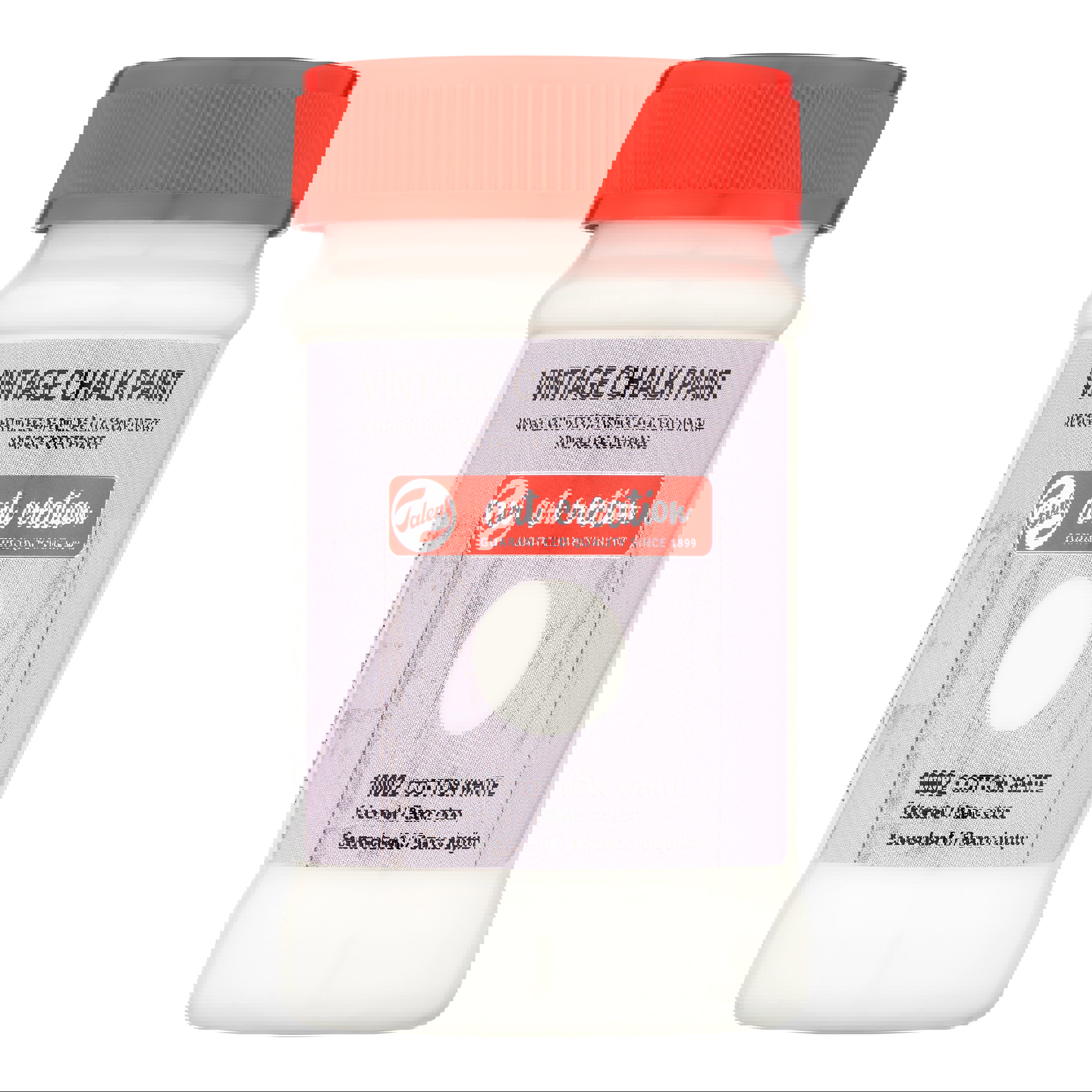 Talens Art Creation Vintage Chalk Jar 100 ml Cotton White