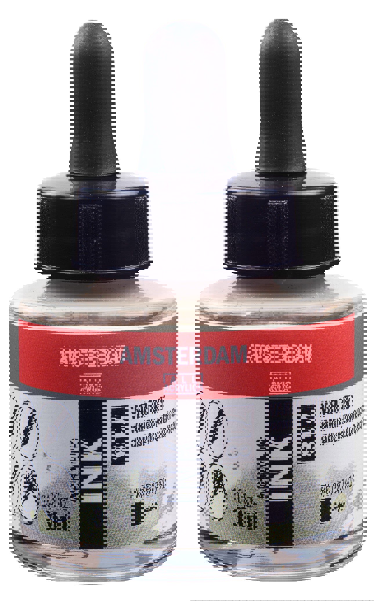 Amsterdam Acrylic Ink Bottle 30 ml Warm Grey