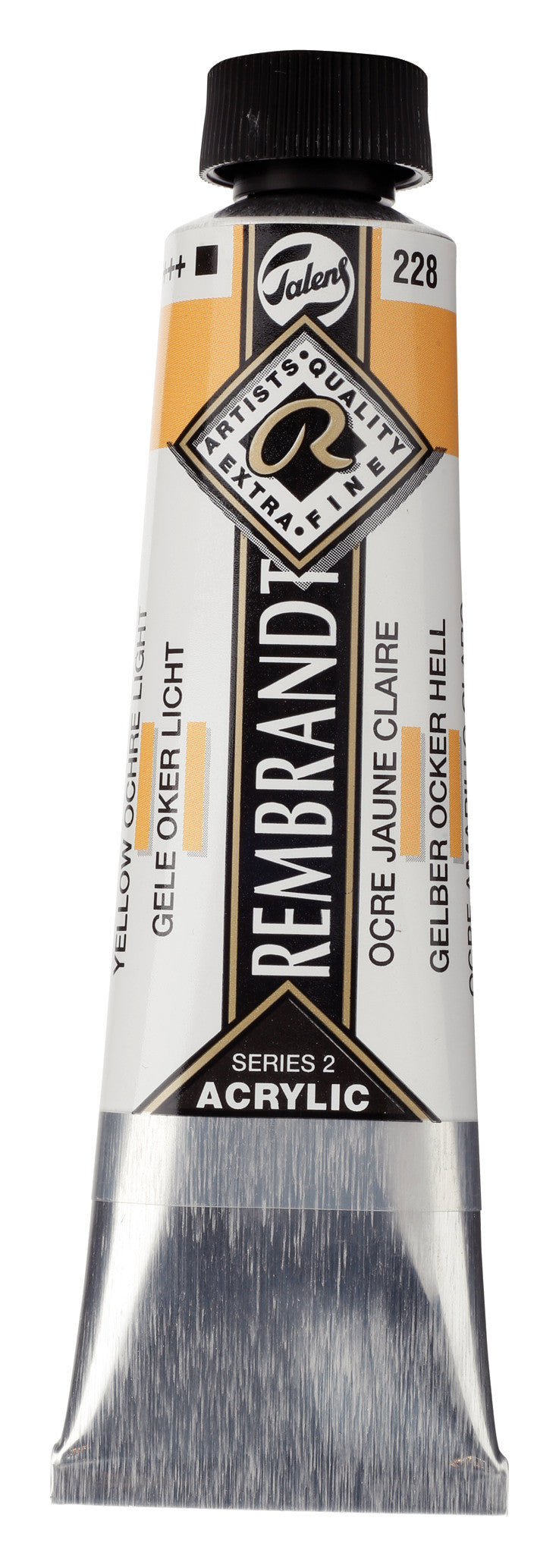 Rembrandt Acrylic Colour Tube 40 ml Yellow Ochre Light