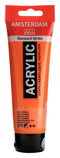 Amsterdam Standard Series Acrylic Tube 120 ml Azo Orange