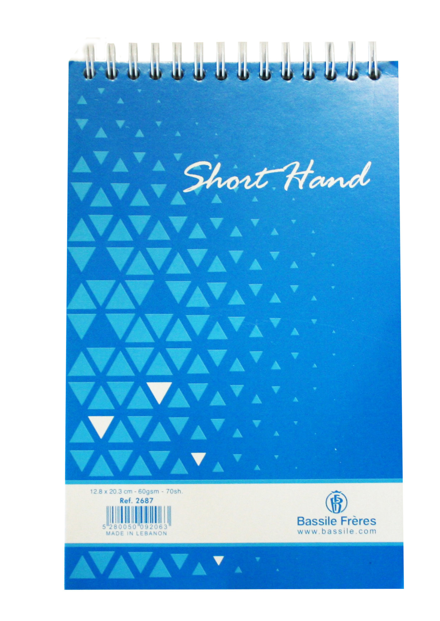 Short Hand Note Bk D/Wire60g 12.8x20.3Line70sh L/O
