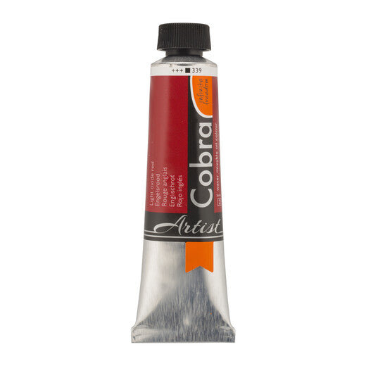 Cobra Artist Oil Colour Tube 40 ml B Light Oxide Red