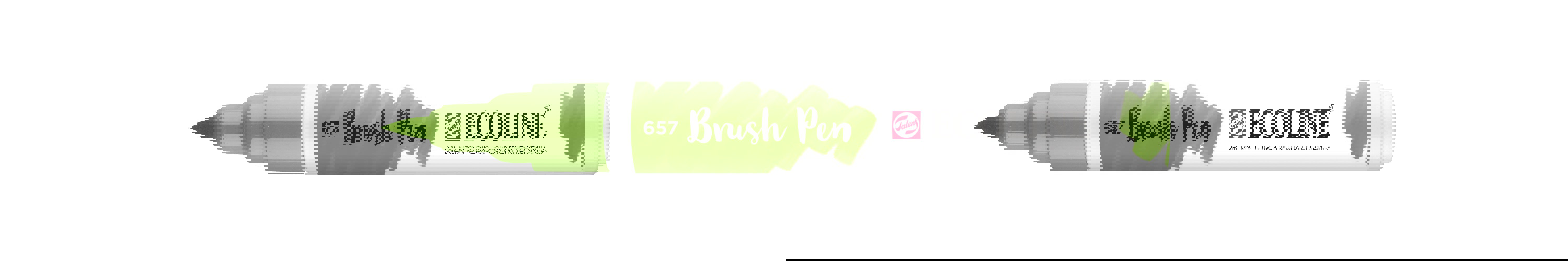 Ecoline Brush Pen Bronze Green 1 piece