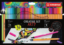 8868/36-1-20-6 ARTY Pen 68 - 88 cardb 36pcs