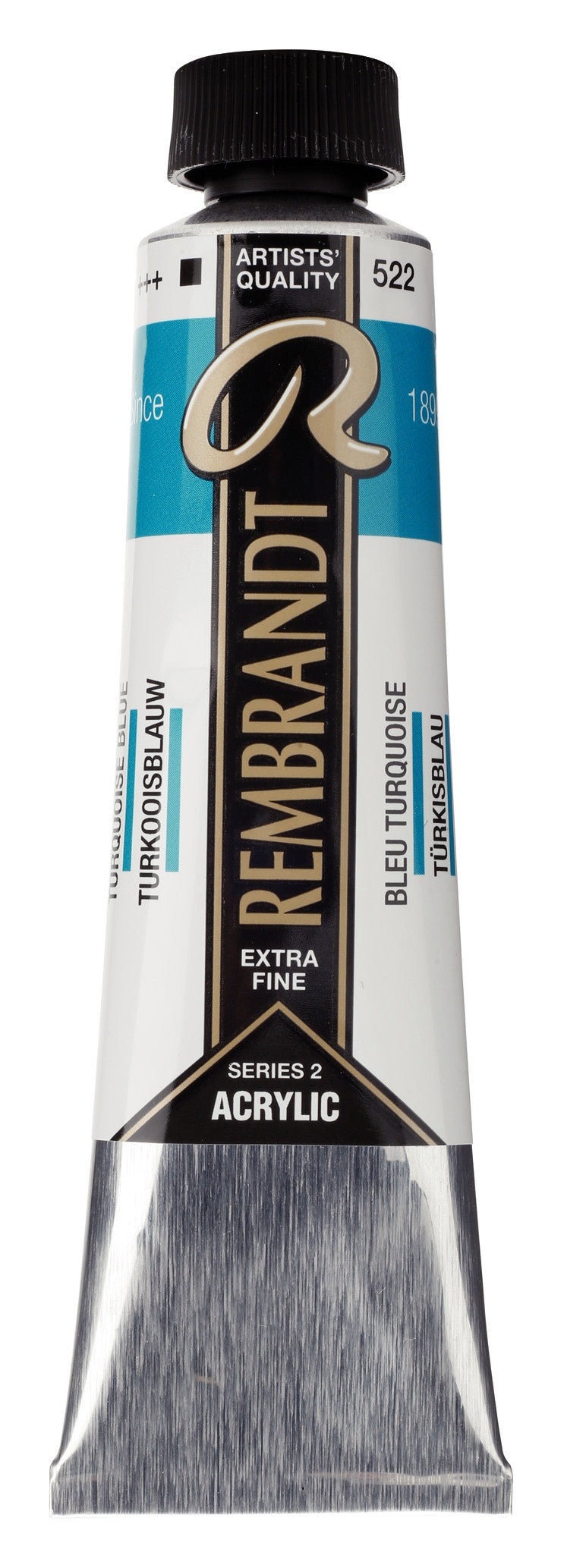 Rembrandt Acrylic Colour Tube 40 ml Turquoise Blue