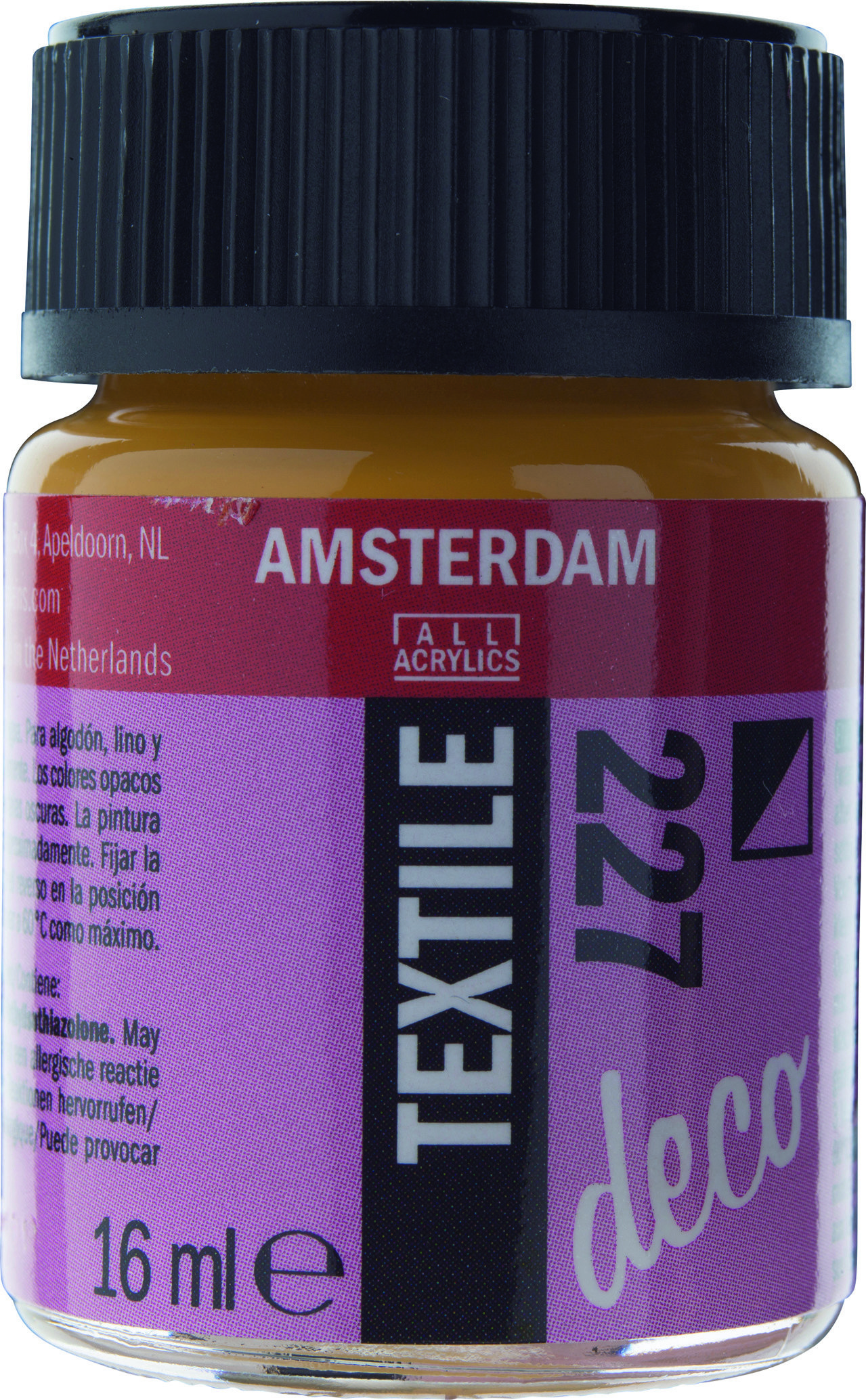 AAC TEXT.16ML YELLOW OCHRE