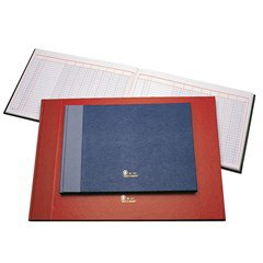 CASH Book 8columns 104sh L/Op Landscape 24x35cm