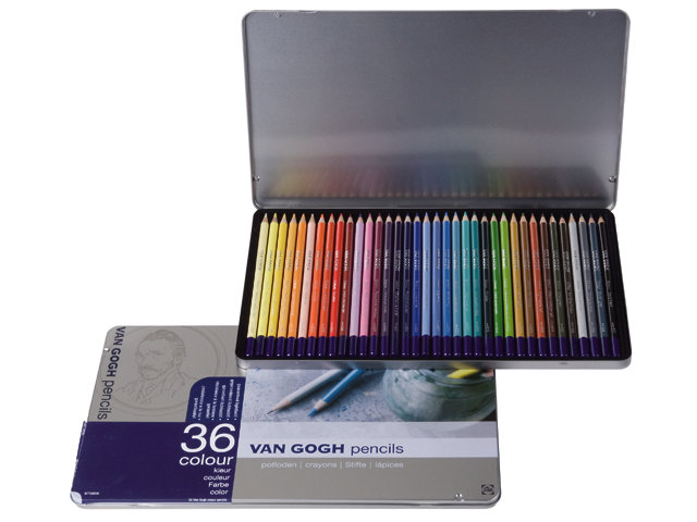 VG COLOUR PENC.SET METAL 36#