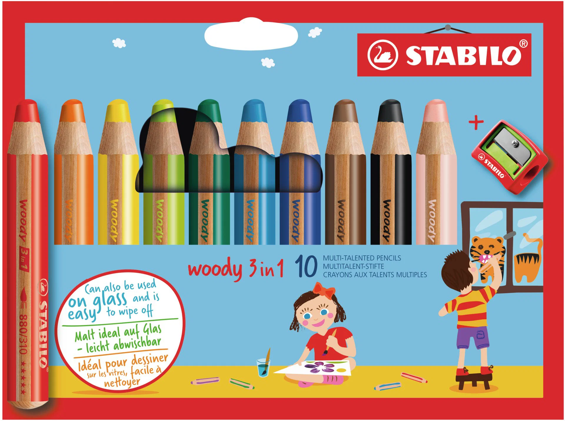 Stabilo Woody Wallet 10 Pieces Thumbnail