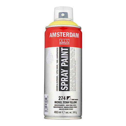 Amsterdam Spray Paint 400 ml Nickel Titanium Yellow