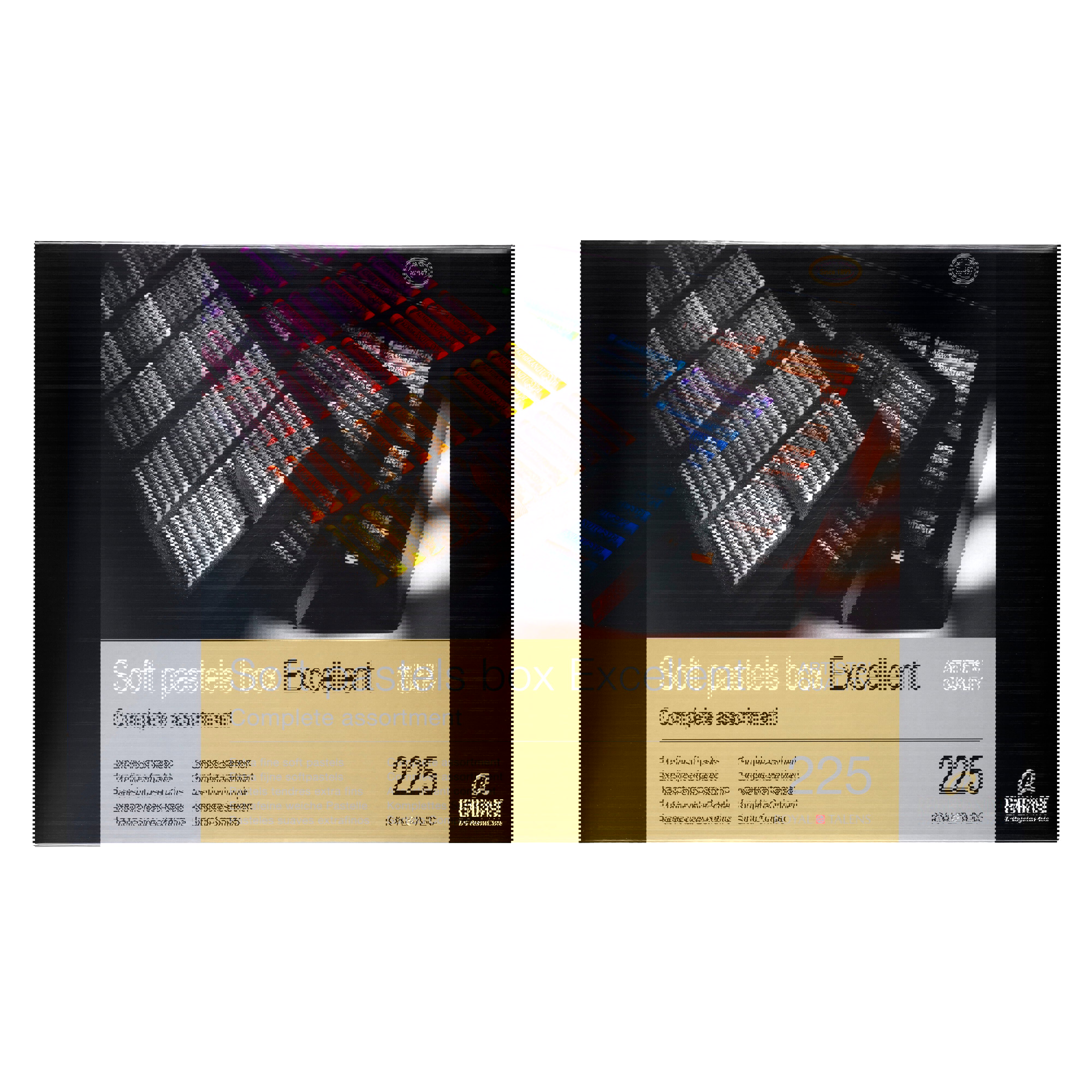 Rembrandt Soft pastel wooden box set Excellent | 225 whole pastels