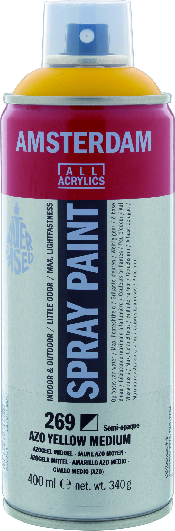 AAC SPRAY 400ML AZO YELLOW MED