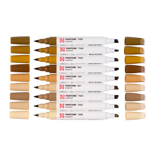 Talens Pantone Set Brown x9 Markers Thumbnail