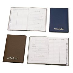 Pocket Index PVC Cov.-Ar-28sh-A7-Asstd