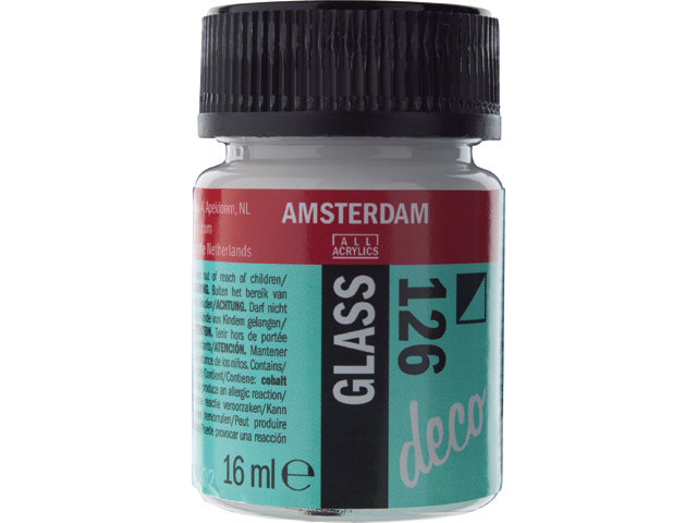 AAC GLASS 16ML WHITE OPAQUE