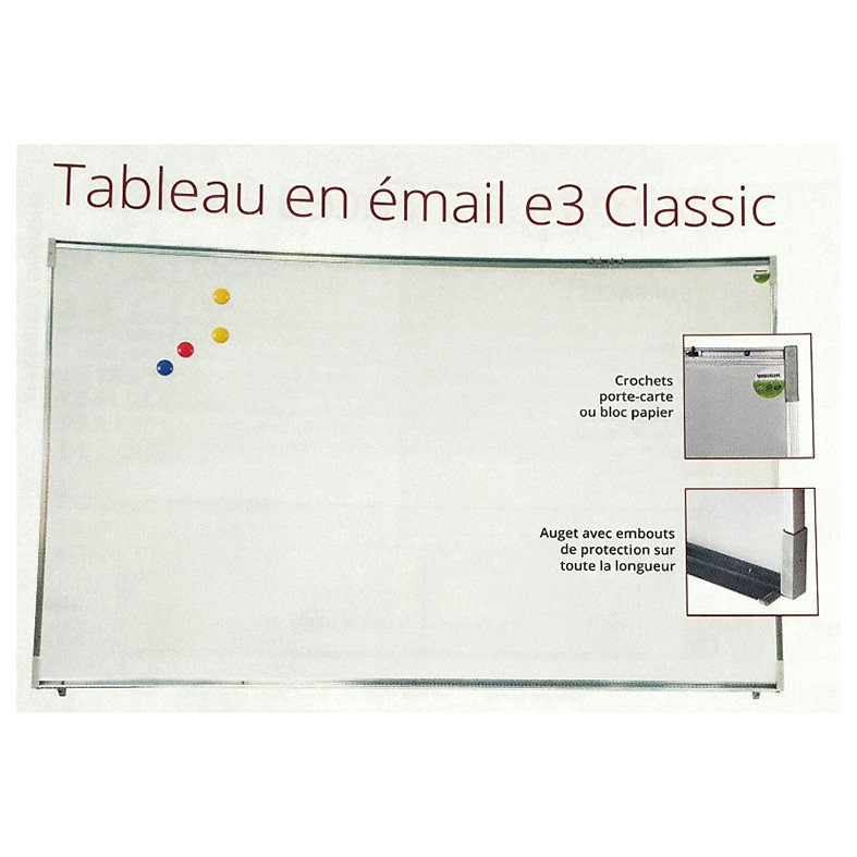 VANERUM Classic Board 120x240cm White e3