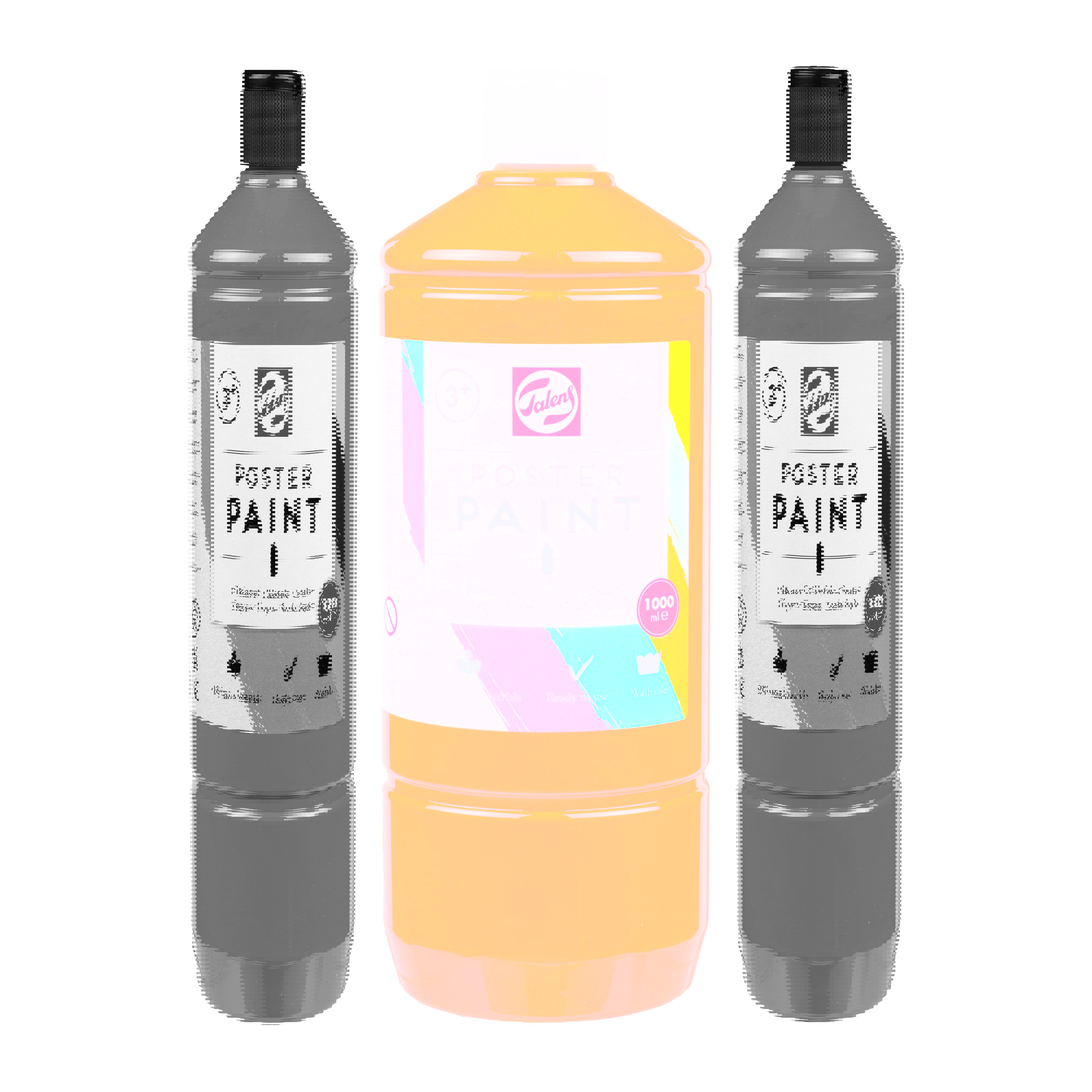 Talens School Colours Bottle 1000 ml Orange