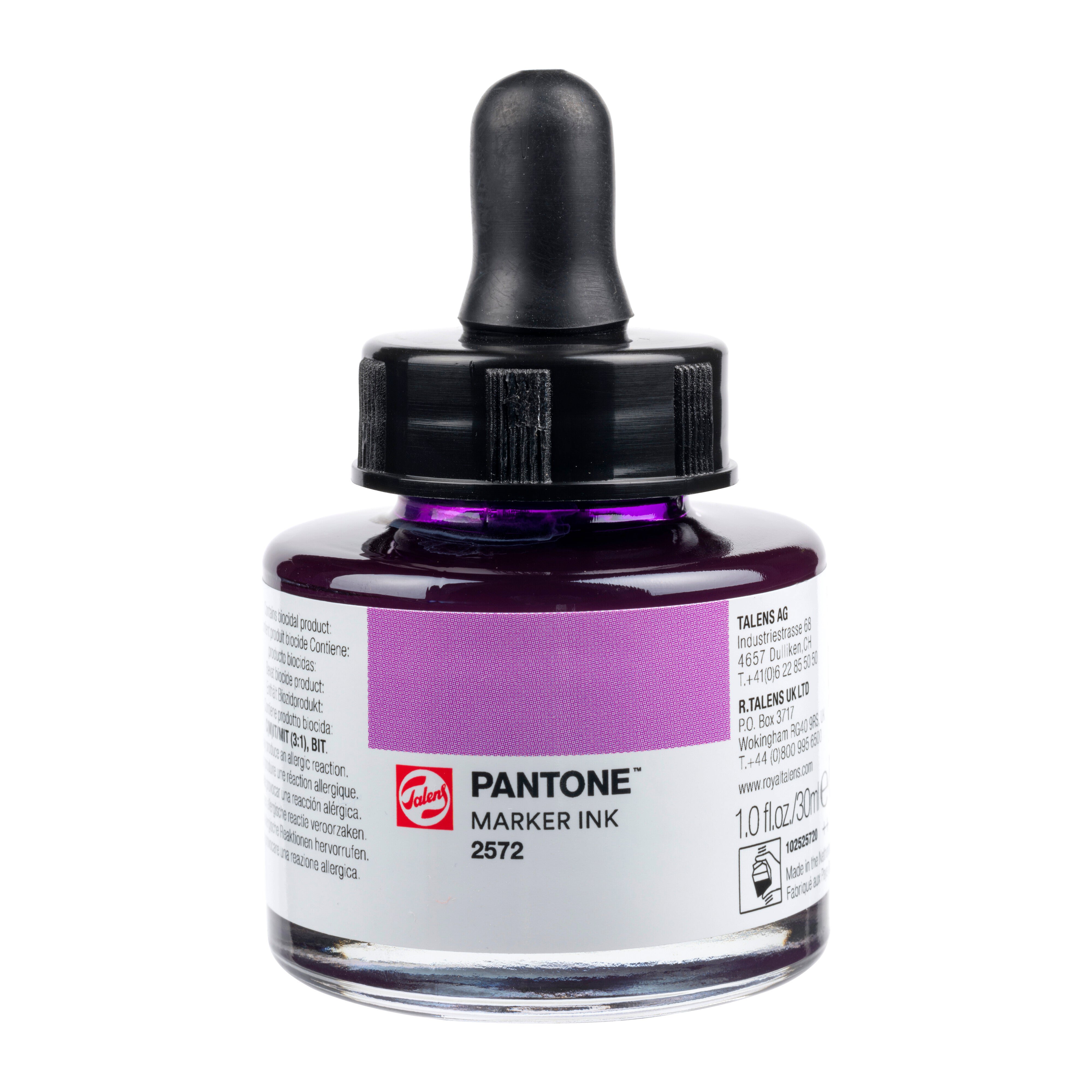 Talens Pantone Marker Ink 30ml Orchid Purple