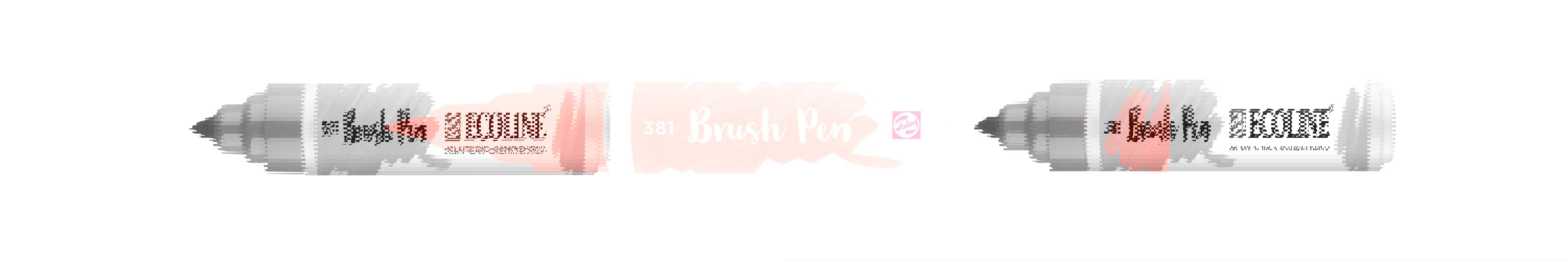 Ecoline Brush Pen Pastel Red 1 piece