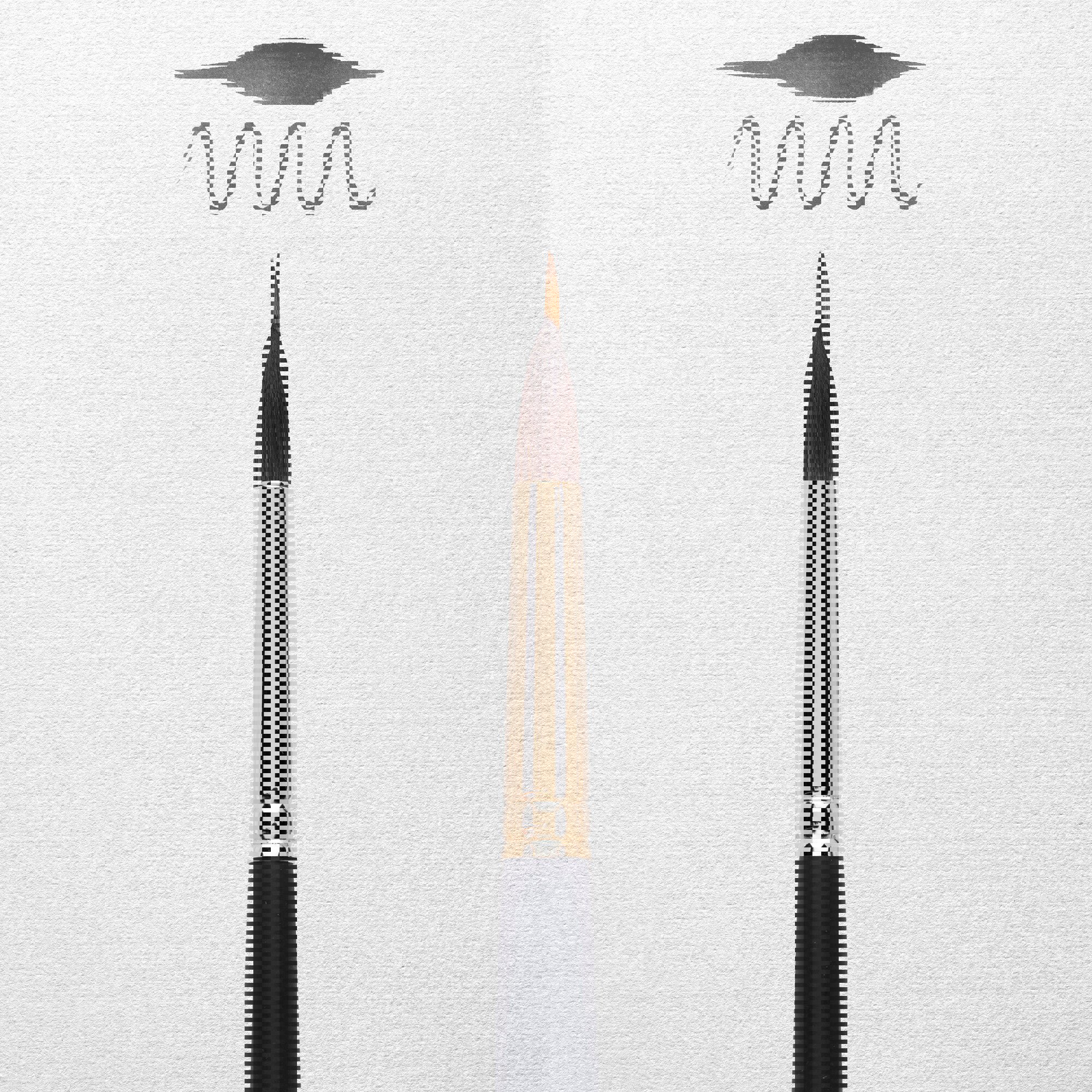 Rembrandt Watercolour Brush Series 107 series 107 no. 12 1 piece