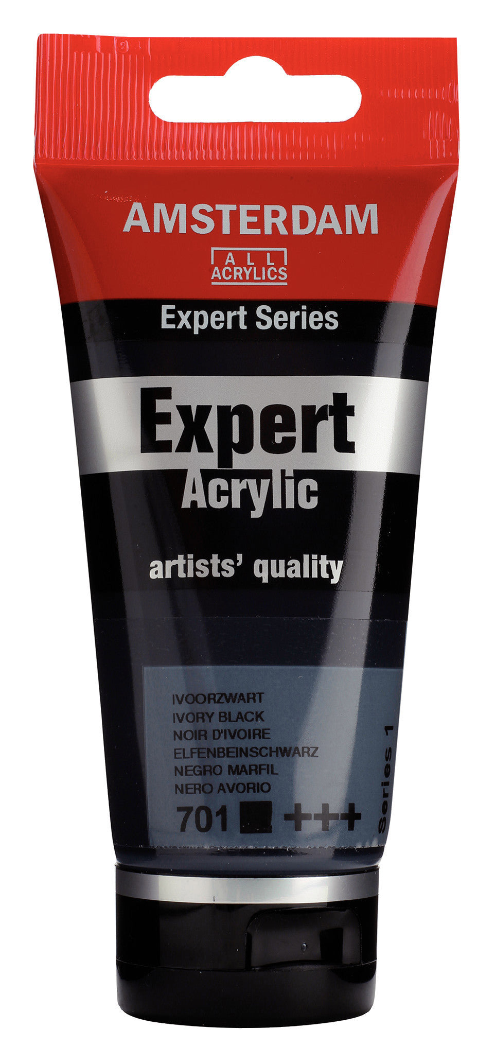 Amsterdam Expert Series Acrylic Tube 75 ml B Ivory Black