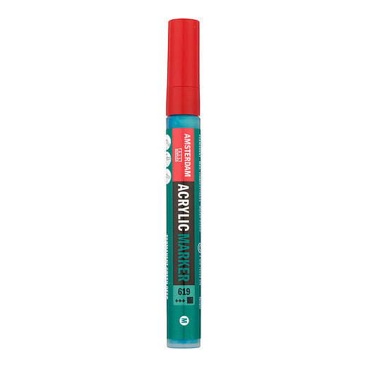 Amsterdam Acrylic Marker 4 mm Permanent Green Deep