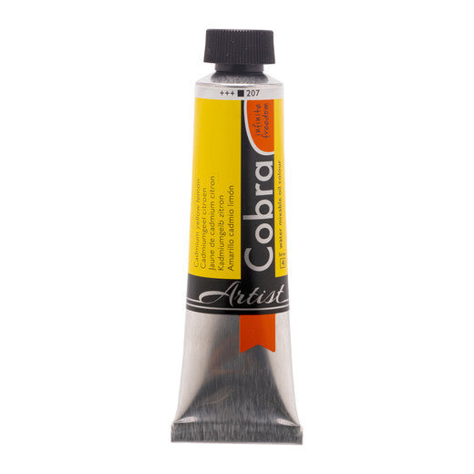 Cobra Artist Oil Colour Tube 40 ml Cadmium Yellow Lemon