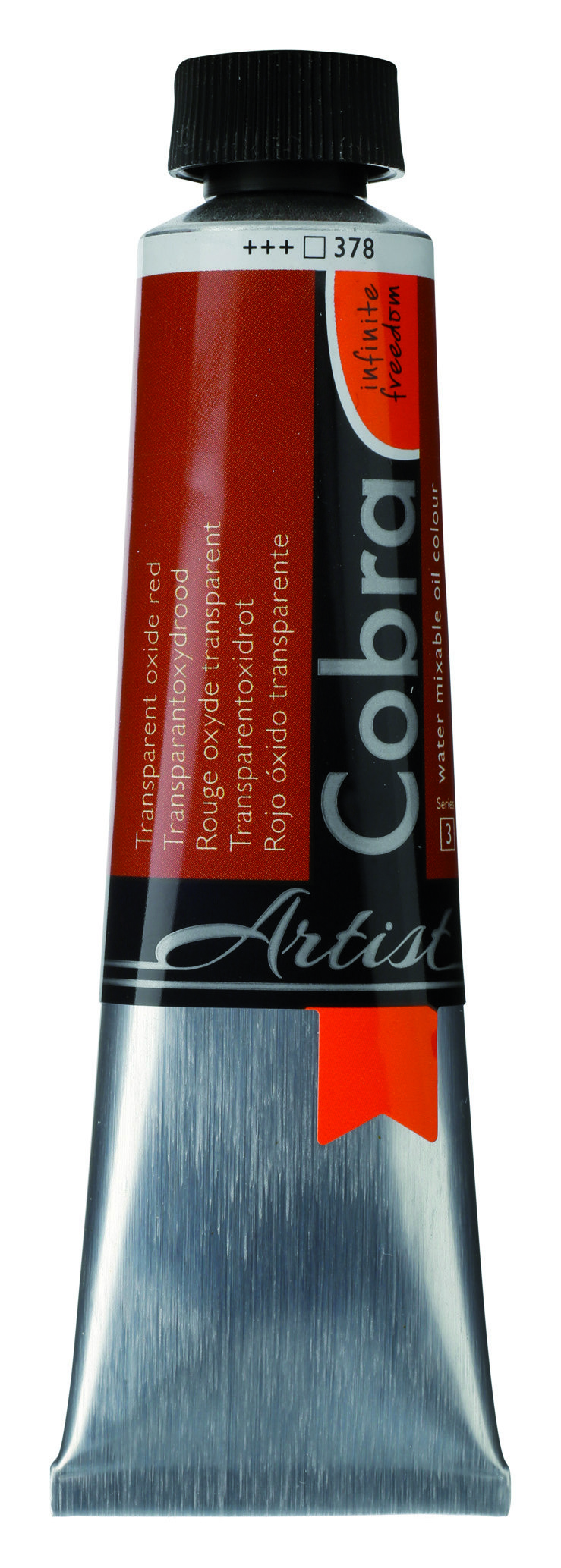 COBRA ART 40ML TRANSP.OX.RED