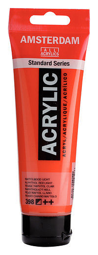Amsterdam Standard Series Acrylic Tube 120 ml Naphthol Red Light