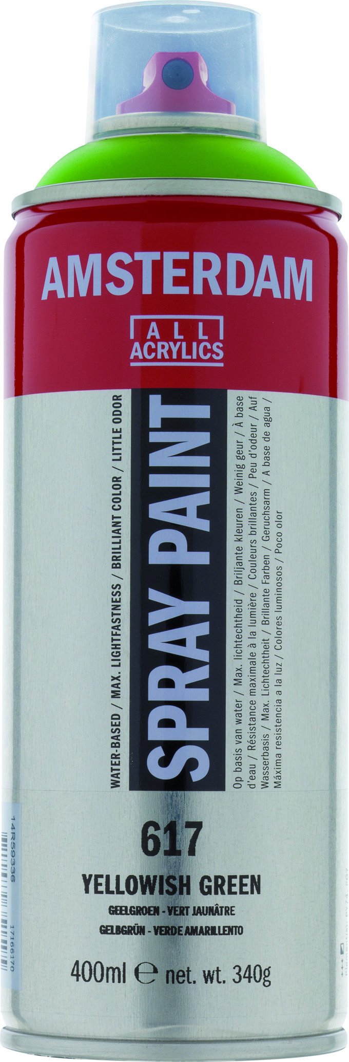 AAC SPRAY 400ML YLWISH GREEN