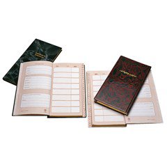 Index Bk PVC Cov.-Gilded- Ar- 80sh- Asstd