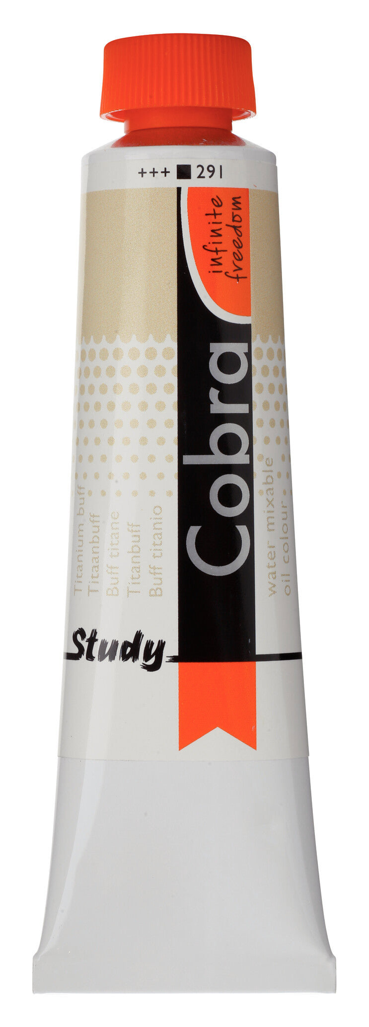 Cobra Study Oil Colour Tube 40 ml Titanium Buff