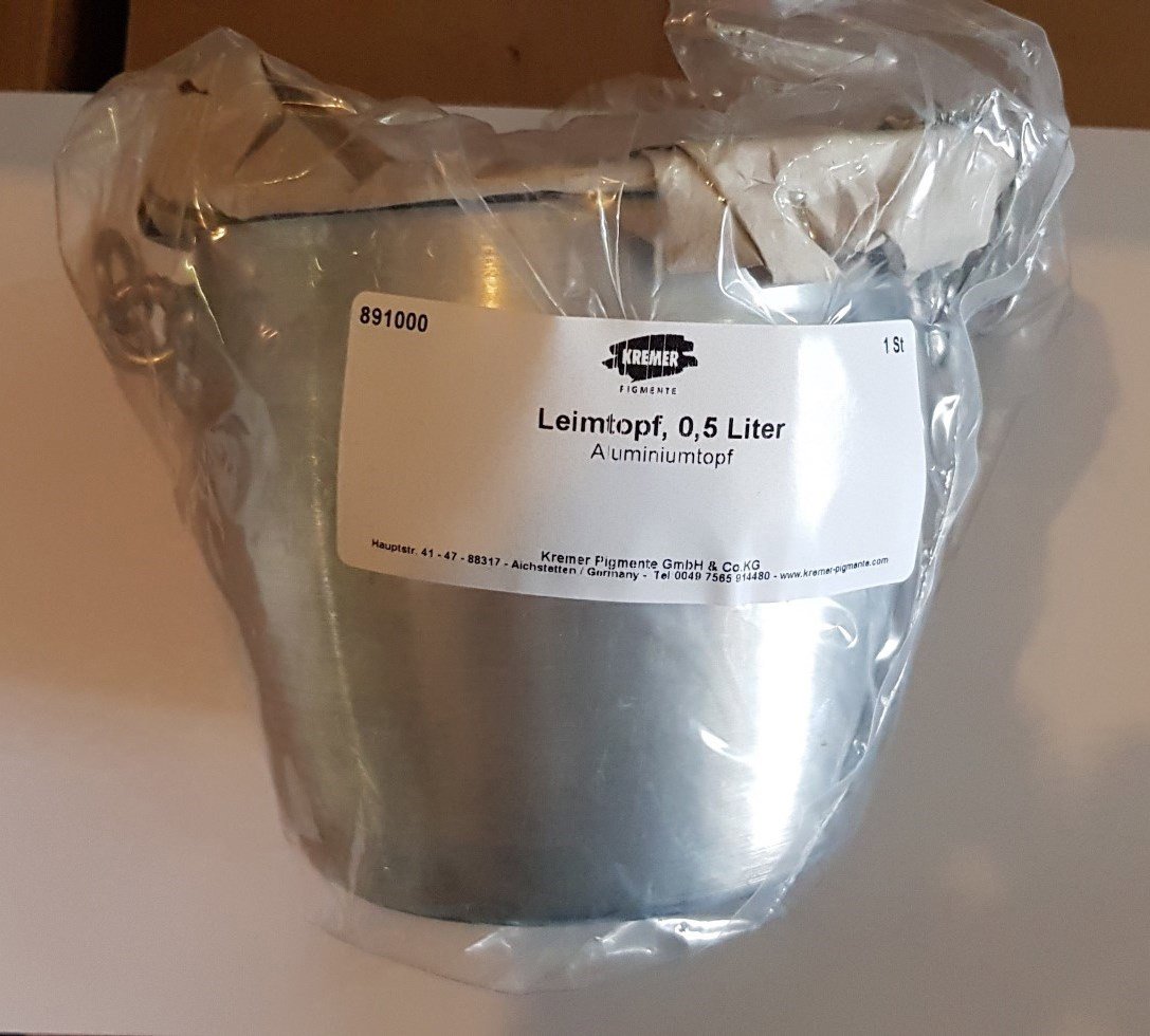 Kremer Glue Pot 0.5 Liter Aluminium Pot