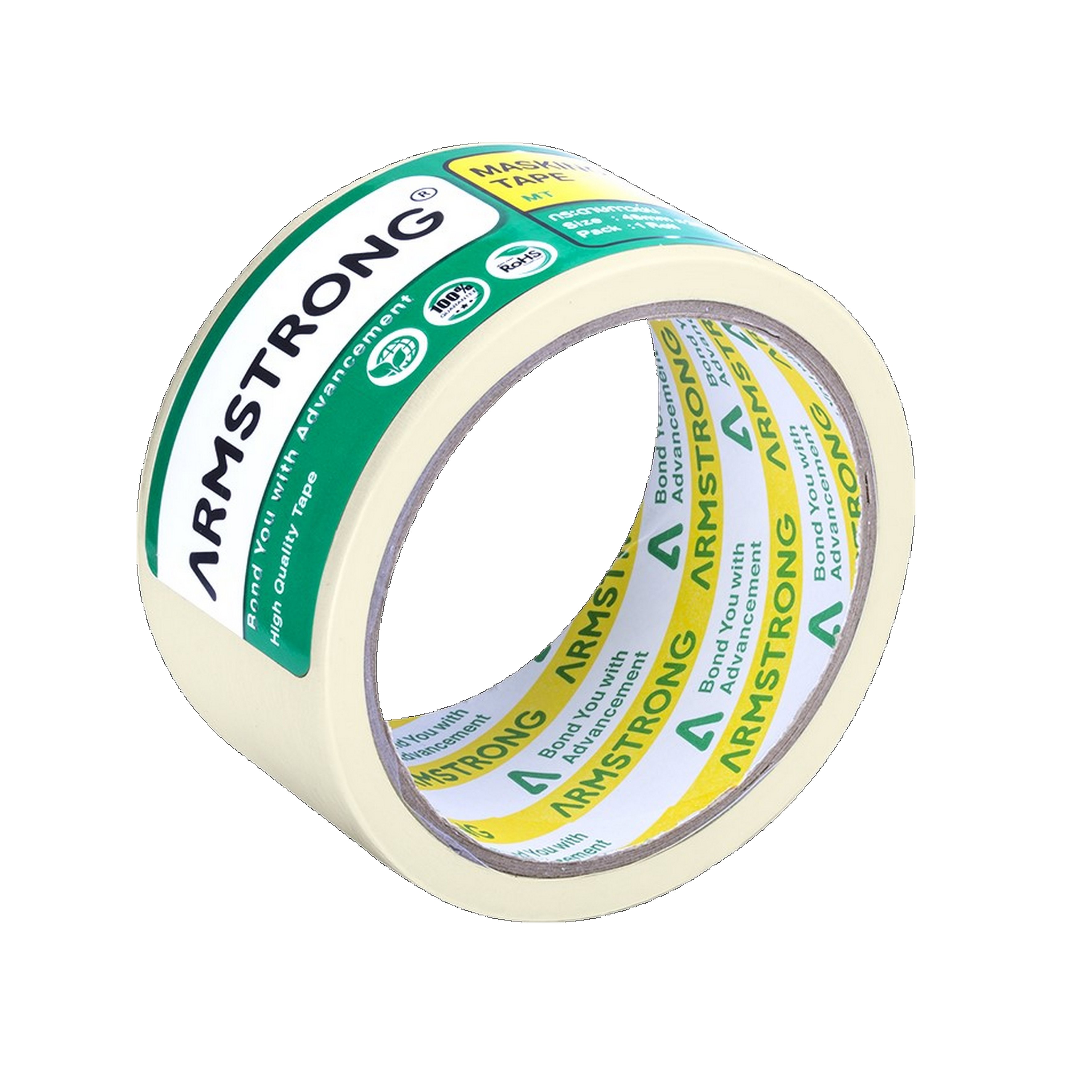 Masking Tape 125Mic. 48mmx25Y
