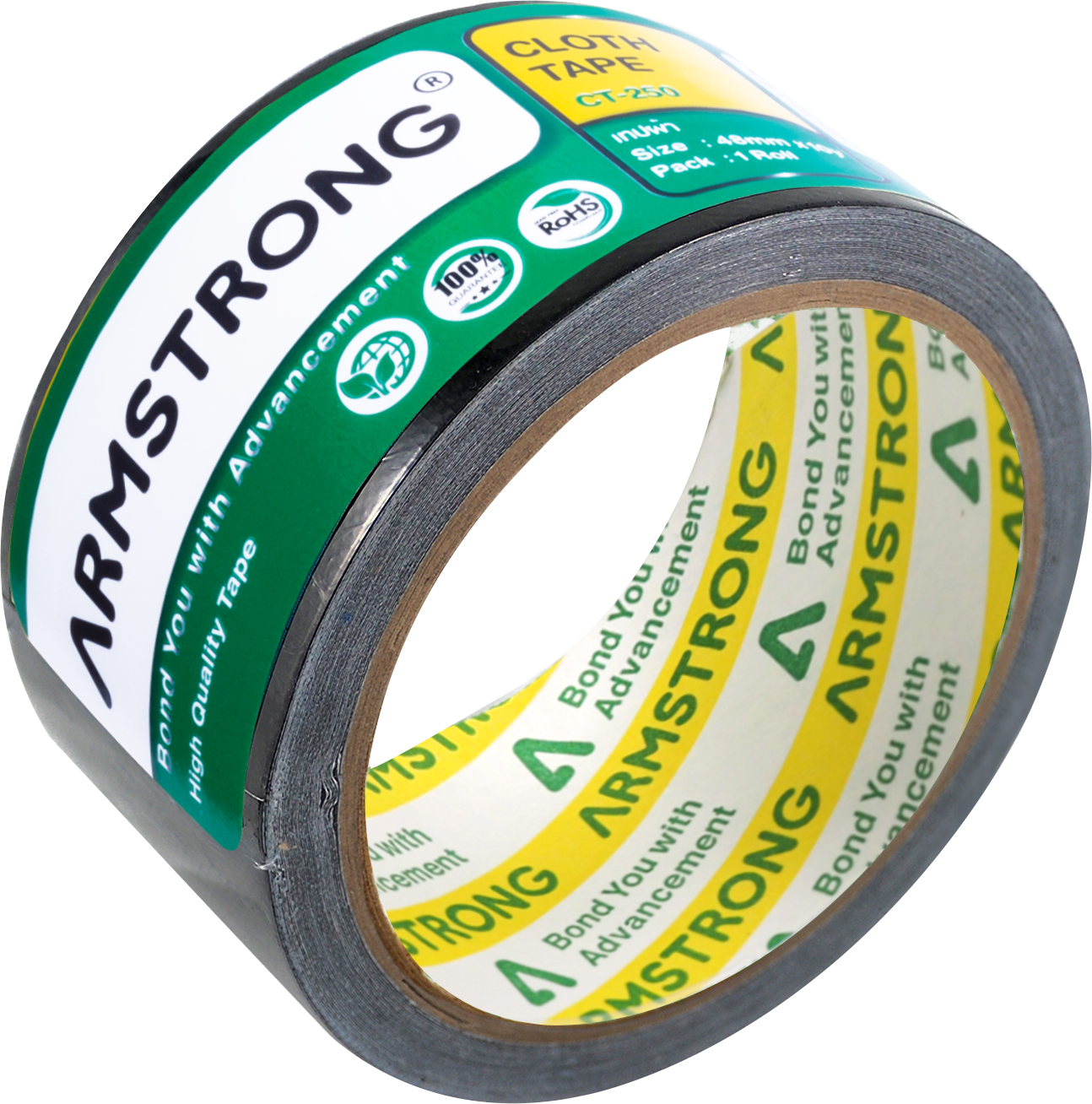 Cloth Tape 70 Mesh 230Mic. 48mmx25Y Black Thumbnail