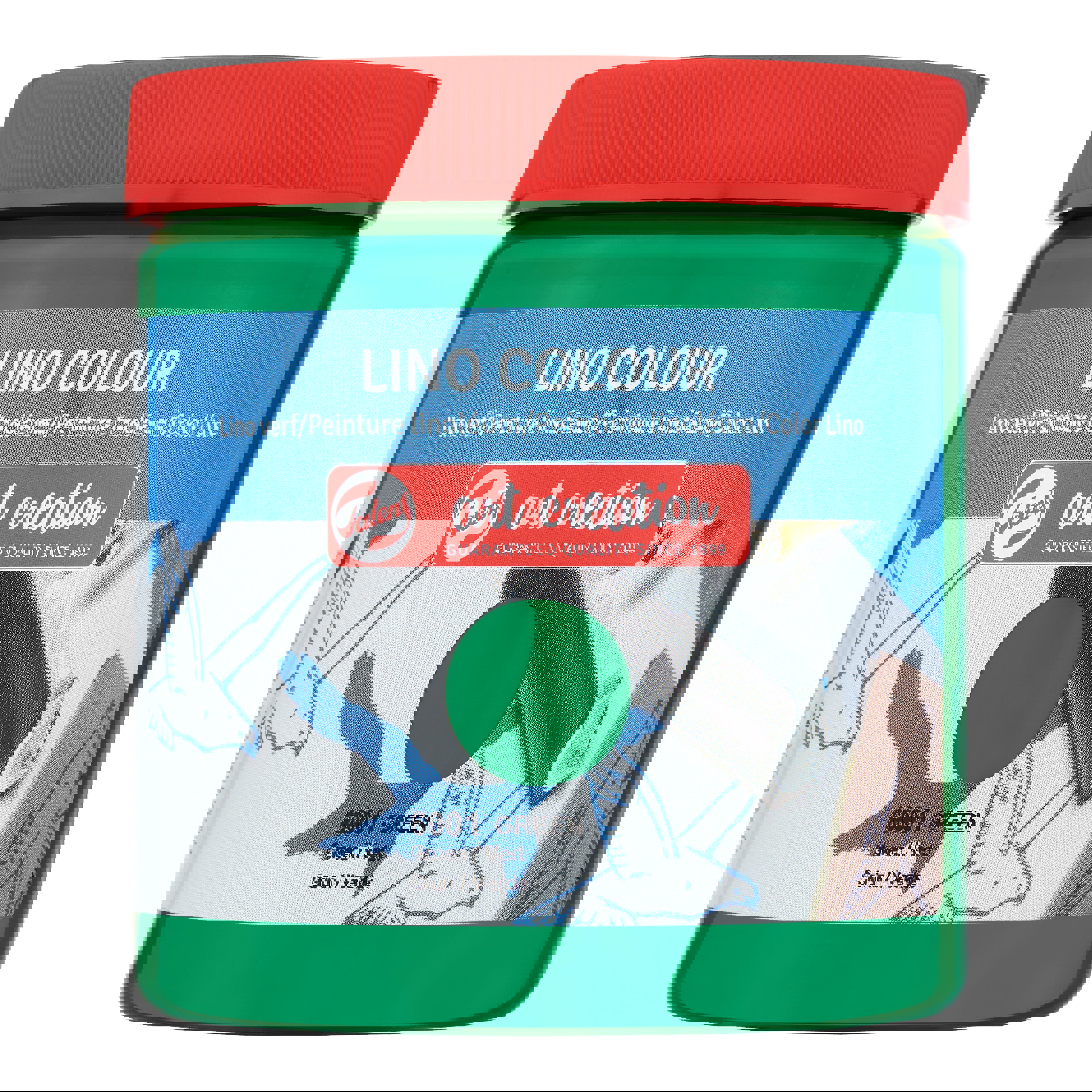 Talens Art Creation Lino Colour Jar 250 ml Green